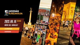 Mozgás Éjszakája Résztvevői értékelő kérdőív 2023